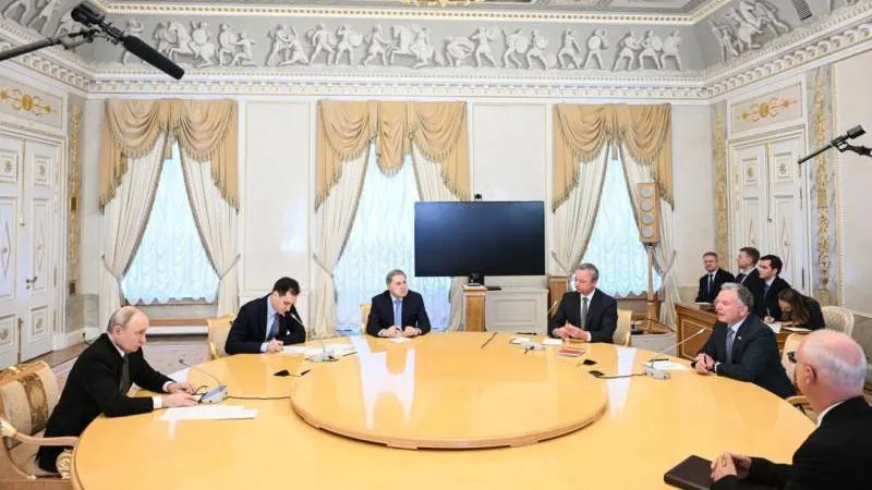 Putin’s talks with Whitcomb lasted about three hours