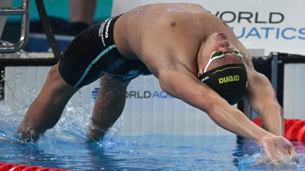 Van Westering claims another long-standing Dutch swimming record from Driebergen