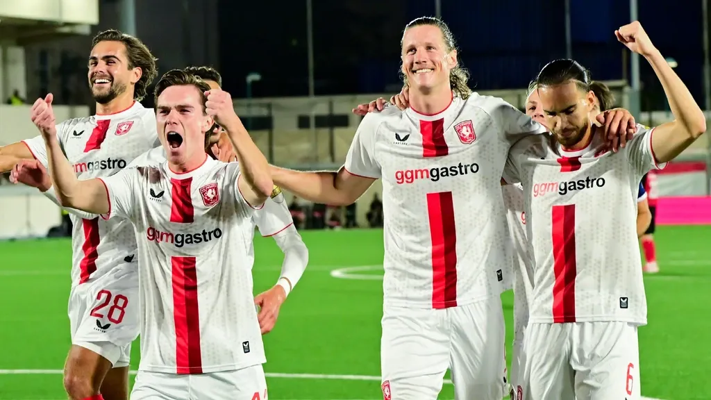 FC Twente in Gibraltar effortlessly routs Lincoln Red Imps