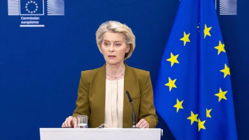 Von der Leyen: EU will not lift sanctions on Russia until the conflict ends