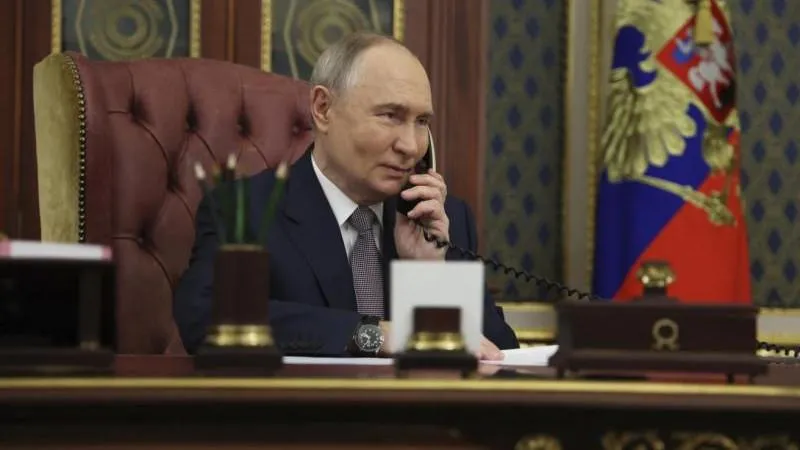 Putin spoke by phone with the president of Syria