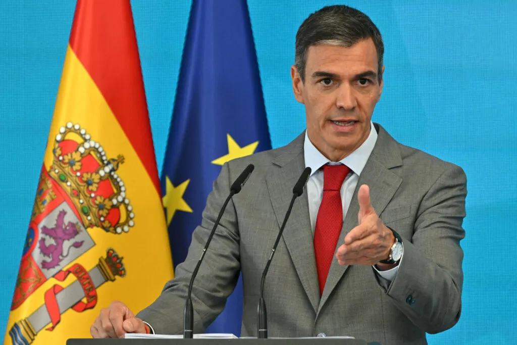 Spanish prime minister addresses the media about Ceuta—photo credit preserved