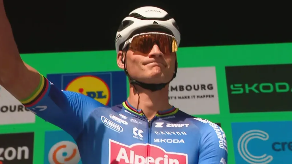Our Mathieu van der Poel builds on a stage win in Luxembourg as tune-up for a World Championship that's 'just a bit too tough'