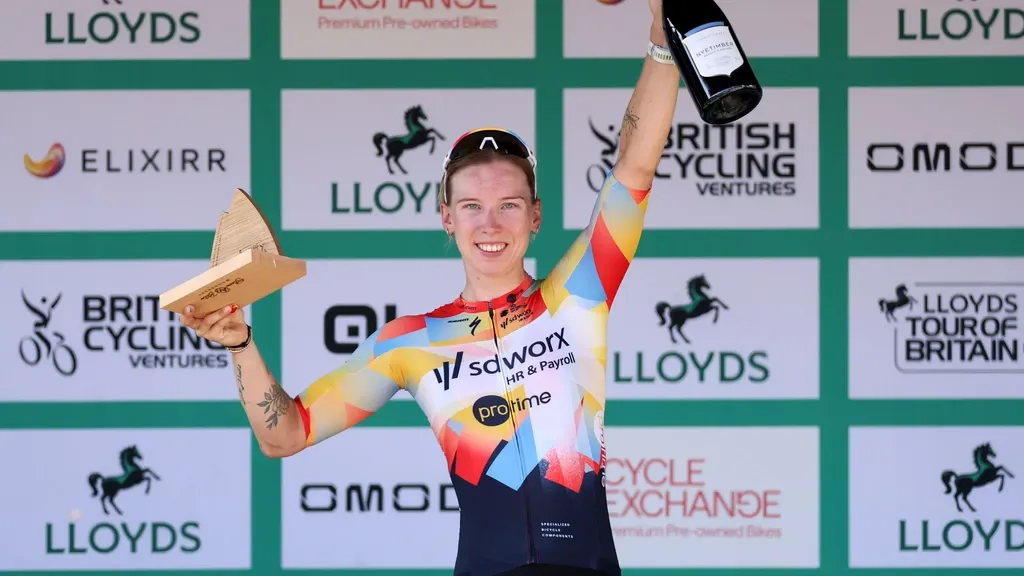 That makes four: Wiebes also wins the final stage of the Tour of Great Britain
