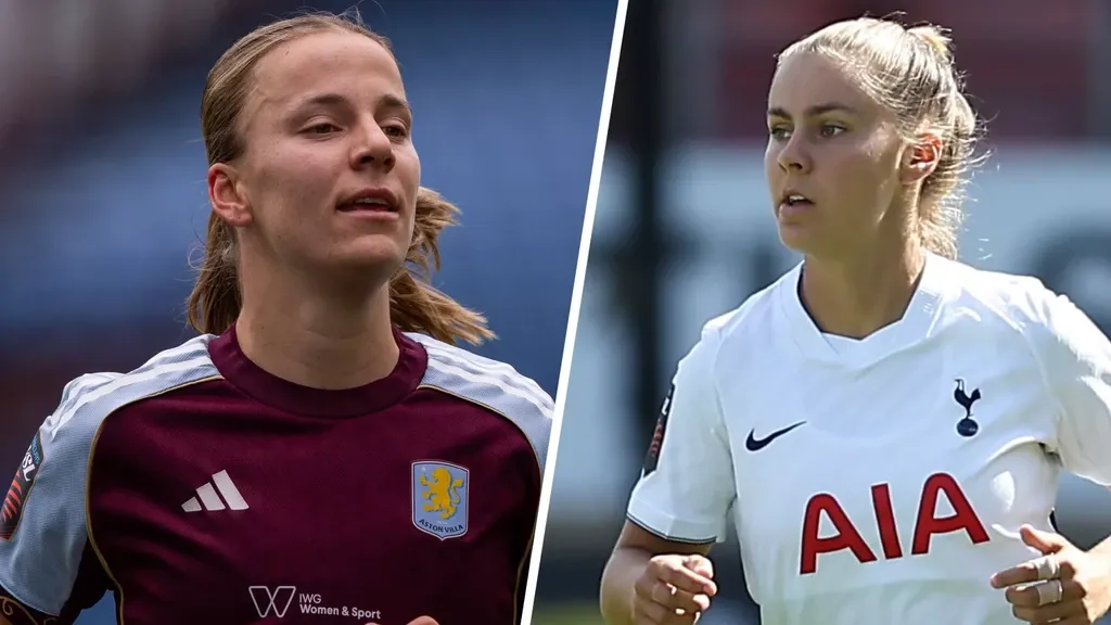 Pelova twice on target in Spurs' big win; Wilms secures a point for Aston Villa