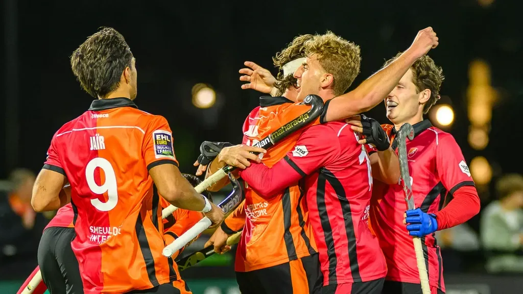 Oranje-Rood on a strong march to EHL quarterfinals after 2-0 win over Real Club de Polo