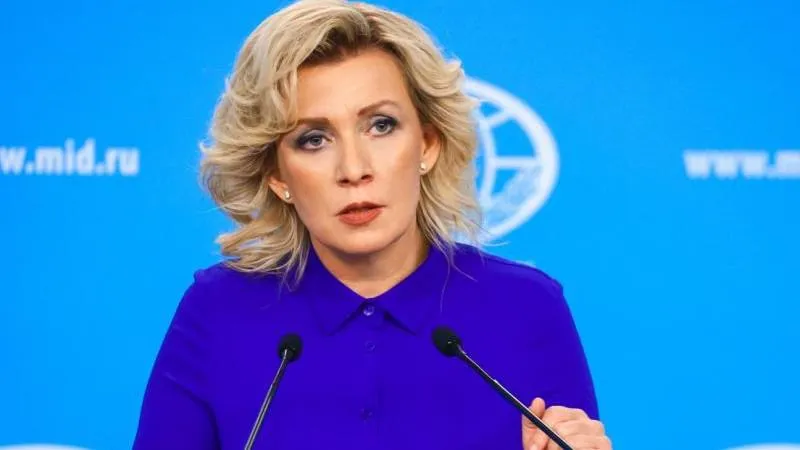 Zakharova stressed that Russia reverently upholds the outcomes of World War II