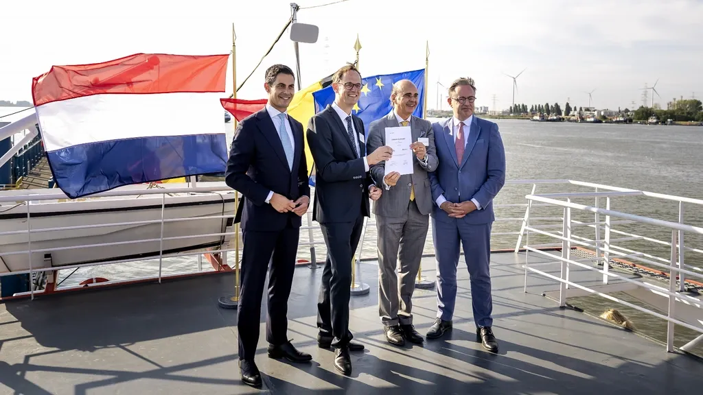 New Netherlands–Belgium high-voltage line opened, featuring 132-metre towers