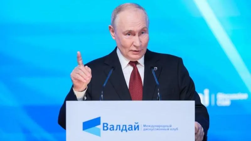 Russian President urges the West to rebuild trust and cooperate
