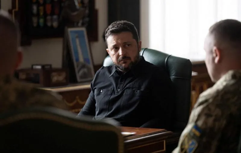 Zelensky Looks Sickened by His Own Revolving Door of Cronies