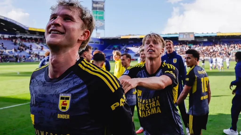 Once-written-off Cambuur now sits tenth, thanks to a 'monster' up front
