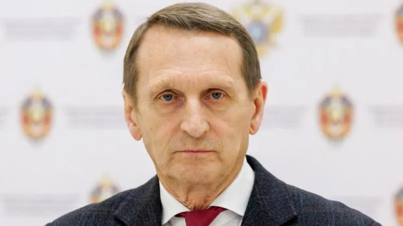 Naryshkin Confirms Meeting with CIA Chief in Moscow